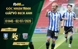fb88-soi kèo Sheffield Wednesday vs West Bromwich