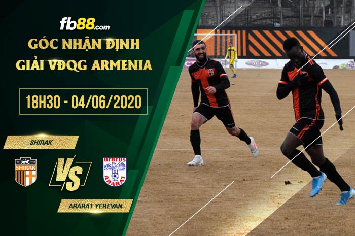 fb88-soi kèo Shirak vs Ararat Yerevan