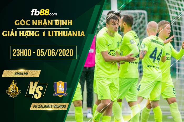 fb88-soi kèo Siauliai vs FK Trakai II