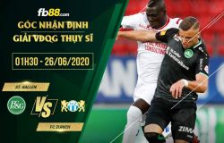 fb88-soi kèo St. Gallen vs FC Zurich