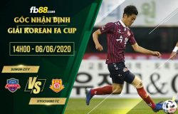 fb88-soi kèo Suwon City vs Hyochang FC