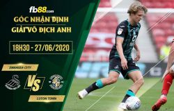 fb88-soi kèo Swansea City vs Luton Town