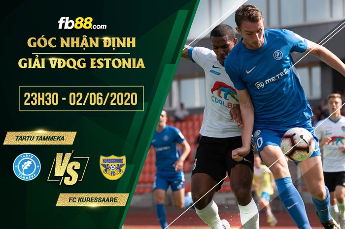 fb88-soi kèo Tartu JK Maag Tammeka vs FC Kuressaare