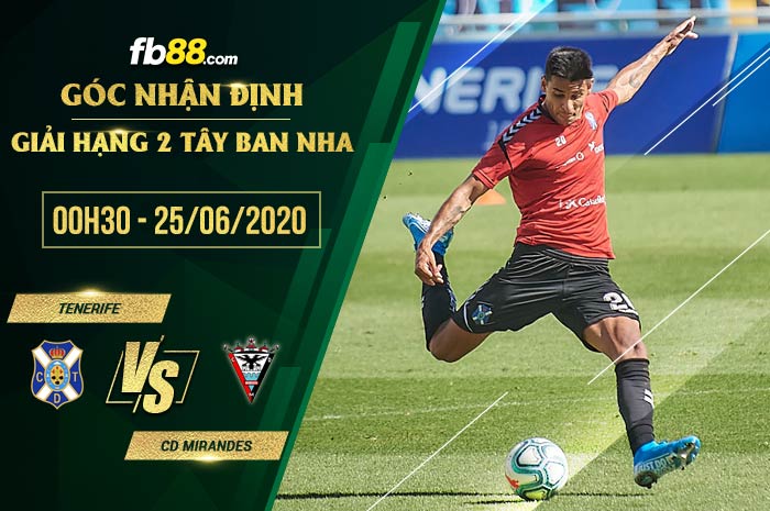 fb88-soi kèo Tenerife vs Mirandes