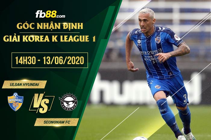 fb88-soi kèo Ulsan Hyundai FC vs Seongnam FC