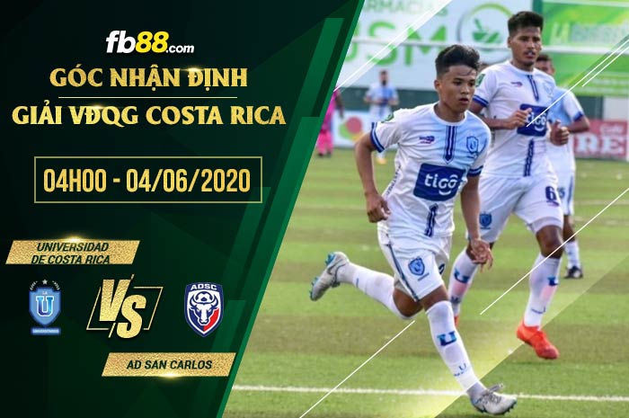 fb88-soi kèo Universidad de Costa Rica vs AD San Carlos