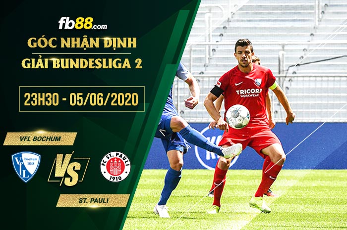 fb88 soi kèo VfL Bochum vs St. Pauli