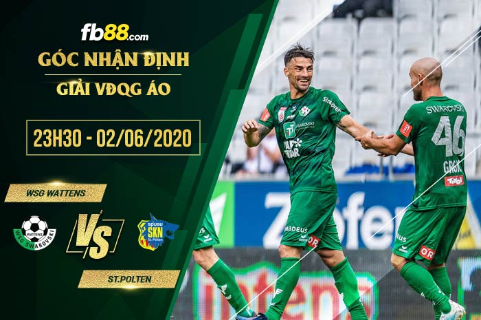 fb88-soi kèo WSG Wattens vs St.Polten