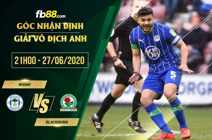 fb88-soi kèo Wigan Athletic vs Blackburn Rovers