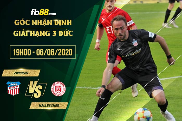fb88-soi kèo Zwickau vs Hallescher FC
