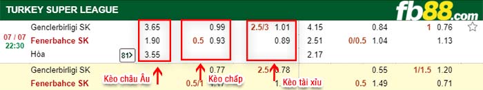 fb88-kèo chấp Genclerbirligi vs Fenerbahce