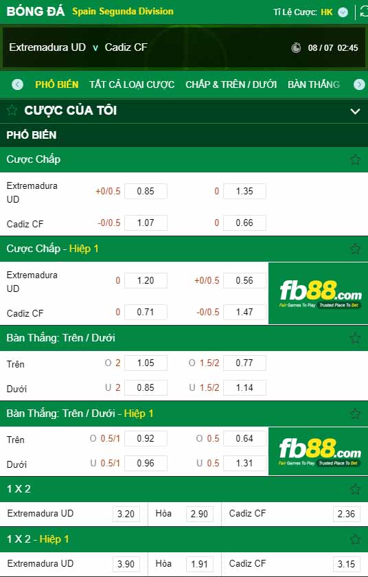 fb88-kèo nhà cái Extremadura vs Cadiz