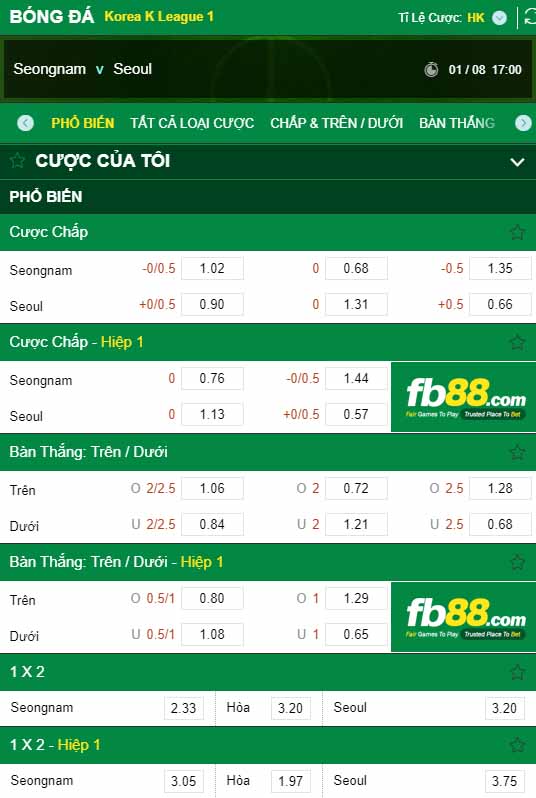 fb88-kèo nhà cái Seongnam vs Seoul
