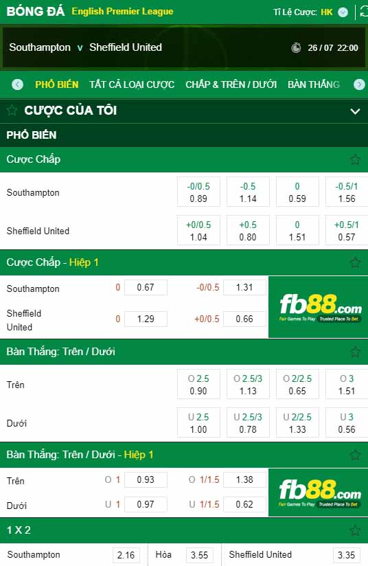 fb88-kèo nhà cái Southampton vs Sheffield United
