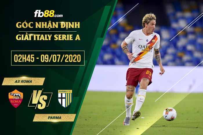 fb88-soi kèo AS Roma vs Parma