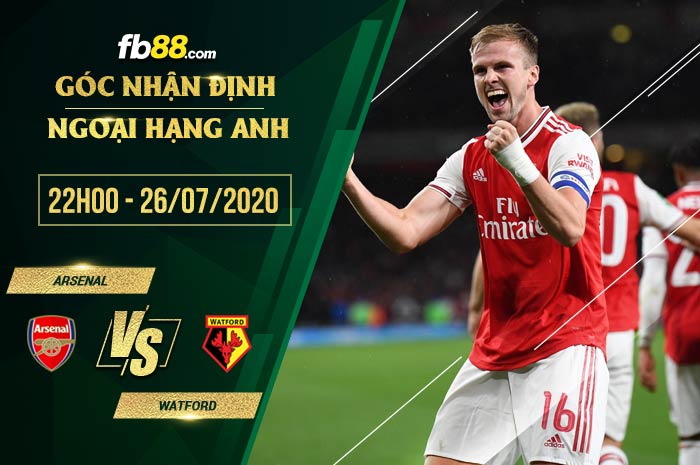 fb88-soi kèo Arsenal vs Watford