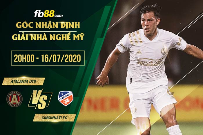 fb88-soi kèo Atlanta United vs FC Cincinnati