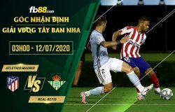 fb88-soi kèo Atletico Madrid vs Real Betis