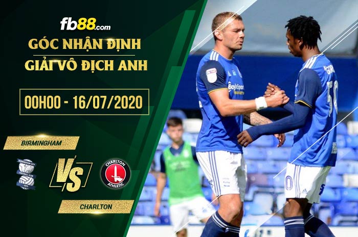 fb88-soi kèo Birmingham City vs Charlton Athletic