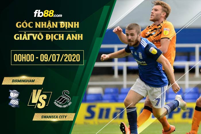 fb88-soi kèo Birmingham City vs Swansea City