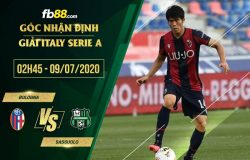 fb88-soi kèo Bologna vs Sassuolo