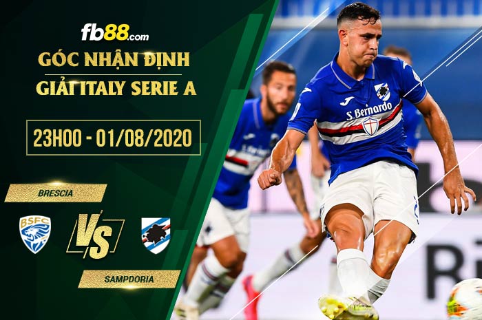 fb88-soi kèo Brescia vs Sampdoria
