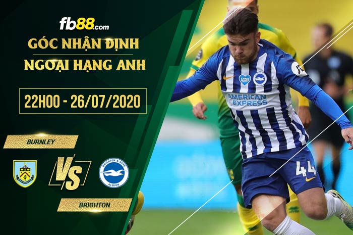 fb88-soi kèo Burnley vs Brighton Hove Albion