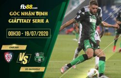 fb88-soi kèo Cagliari vs Sassuolo