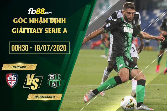 fb88-soi kèo Cagliari vs Sassuolo
