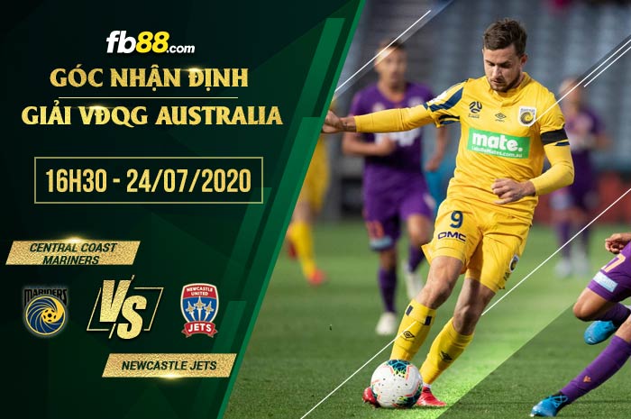 fb88-soi kèo Central Coast Mariners vs Newcastle Jets