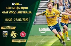 fb88-soi kèo Central Coast Mariners vs Western Sydney