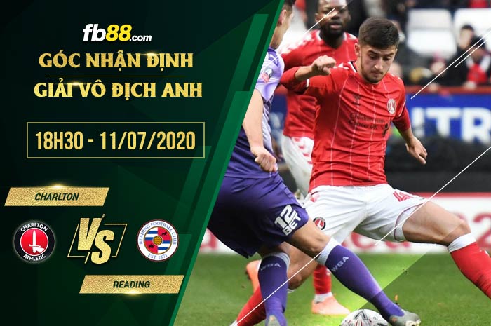 fb88-soi kèo Charlton Athletic vs Reading