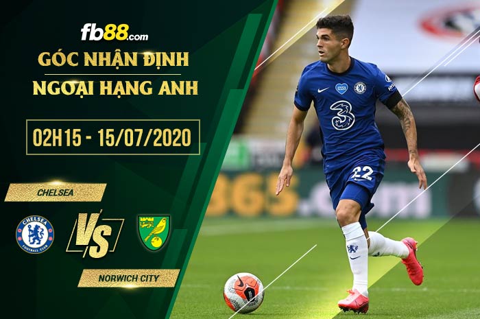 fb88-soi kèo Chelsea vs Norwich City