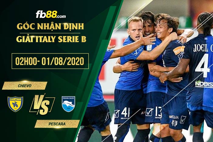 fb88-soi kèo Chievo vs Pescara