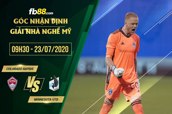 fb88-soi kèo Colorado Rapids vs Minnesota United FC