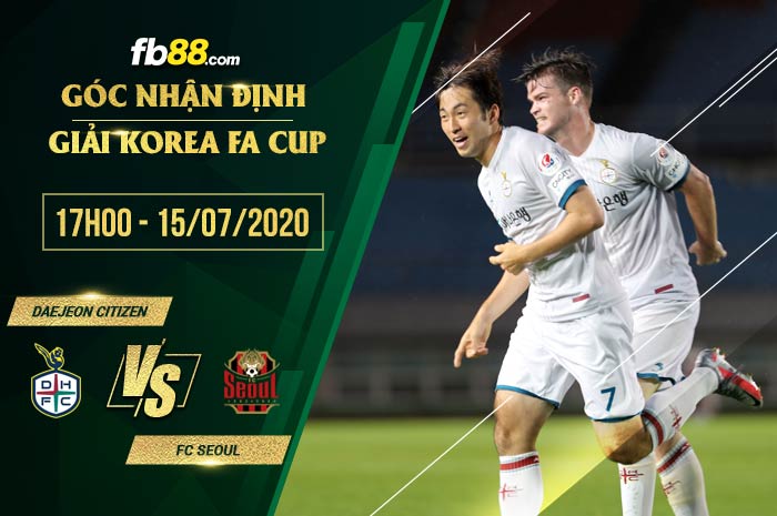 fb88-soi kèo Daejeon Citizen vs FC Seoul