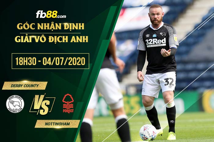 fb88-soi kèo Derby County vs Nottingham Forest