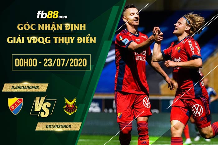 fb88-soi kèo Djurgardens vs Ostersunds FK