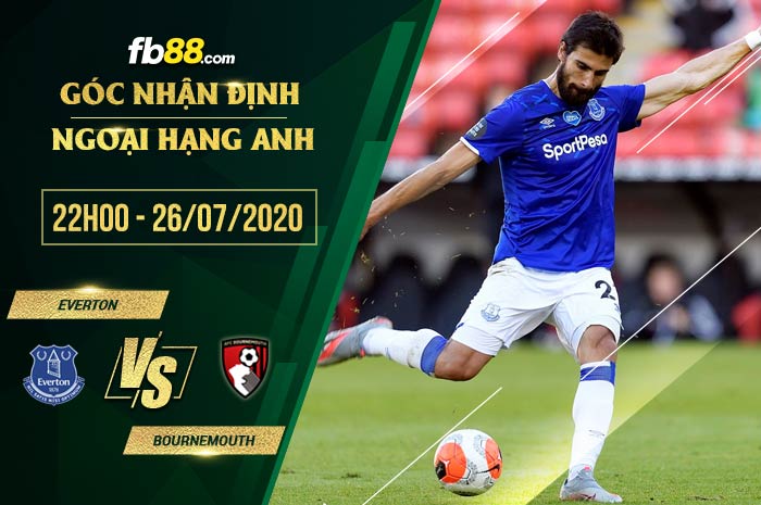 fb88-soi kèo Everton vs Bournemouth AFC