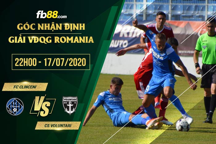 fb88-soi kèo FC Clinceni vs CS Voluntari