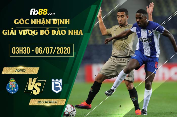 fb88-soi kèo FC Porto vs Belenenses