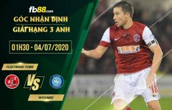 fb88-soi kèo Fleetwood Town vs Wycombe Wanderers
