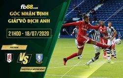 fb88-soi kèo Fulham vs Sheffield Wednesday