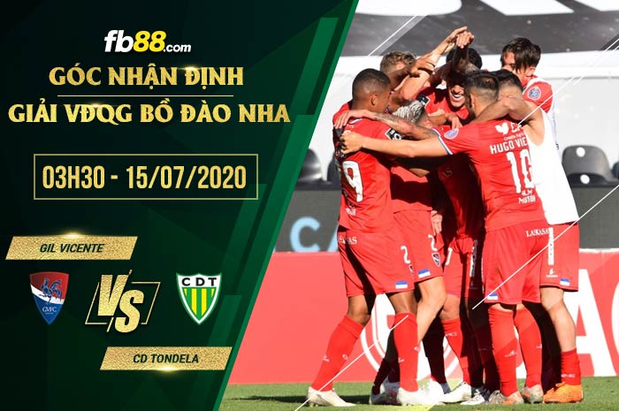 fb88-soi kèo Gil Vicente vs CD Tondela