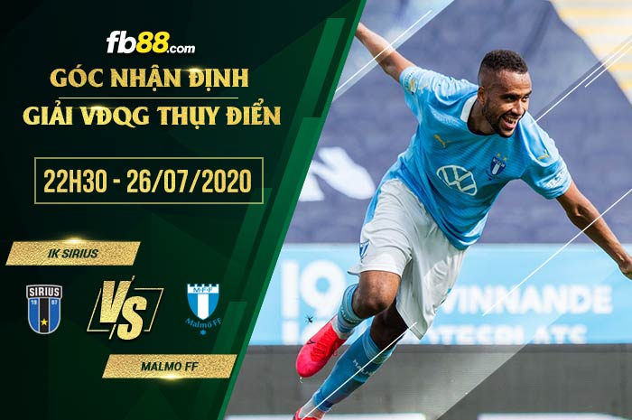 fb88-soi kèo IK Sirius FK vs Malmo FF