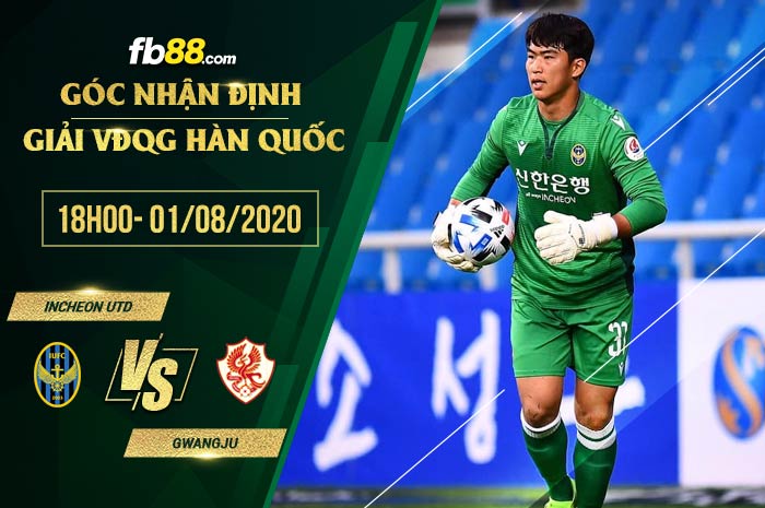 fb88-soi kèo Incheon vs Gwangju FC