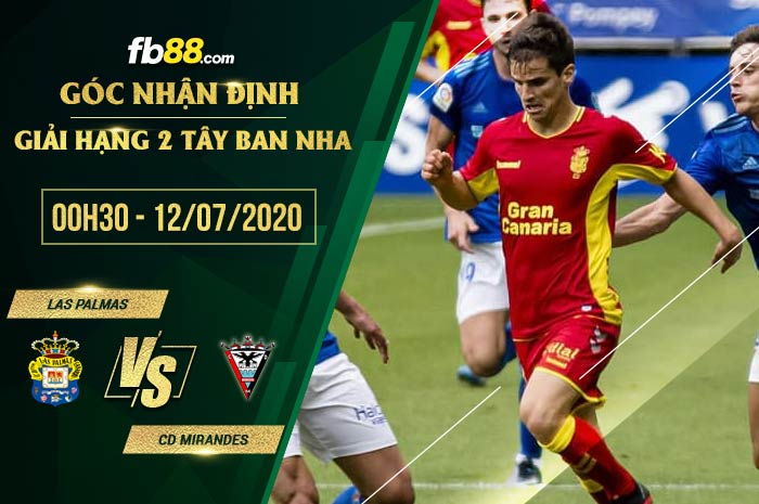 fb88-soi kèo Las Palmas vs Mirandes