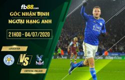 fb88-soi kèo Leicester City vs Crystal Palace