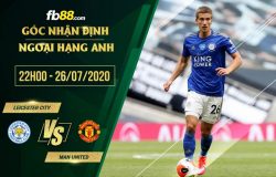 fb88-soi kèo Leicester City vs Manchester United