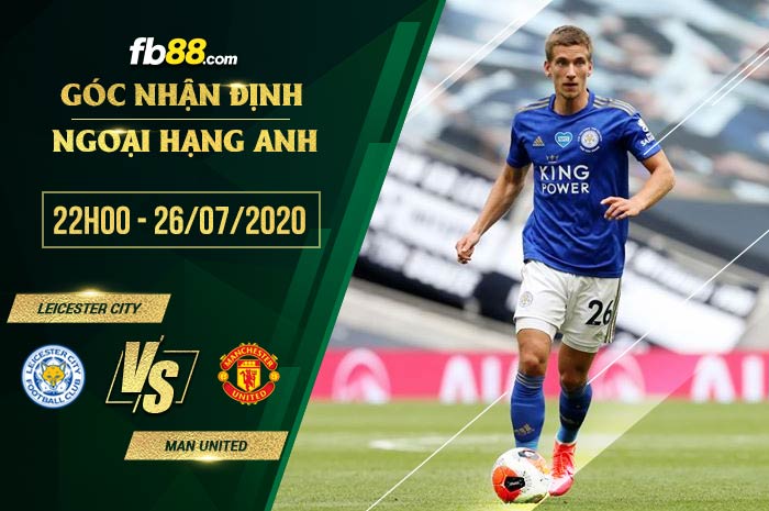 fb88-soi kèo Leicester City vs Manchester United